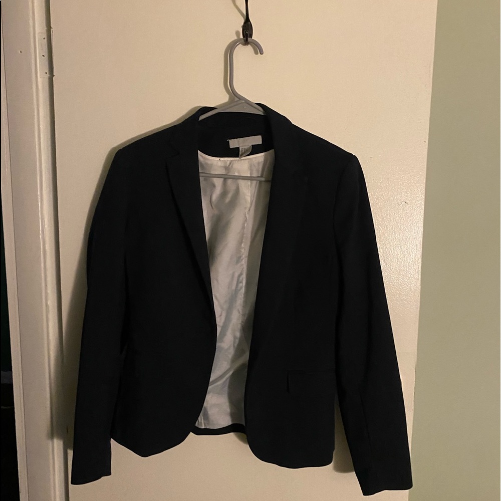 Navy blue blazer